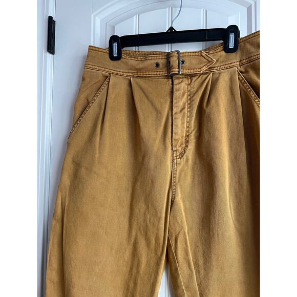 Free People Seamed Like The Real thing Straight Leg Trousers - Size 10 - Picture 5 of 7